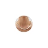 JIZHOUYAO Collares de perlas para mujer, gargantilla de perlas redondas delicadas de 6 mm, joyería delicada para mujer, regalo de joyería simple para dama de honor, día de la madre, 16 pulgadas + 2