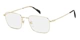 DAVID BECKHAM Mens DB 1165 Prescription Eyewear Frames, złoty, 51, złoto, 51