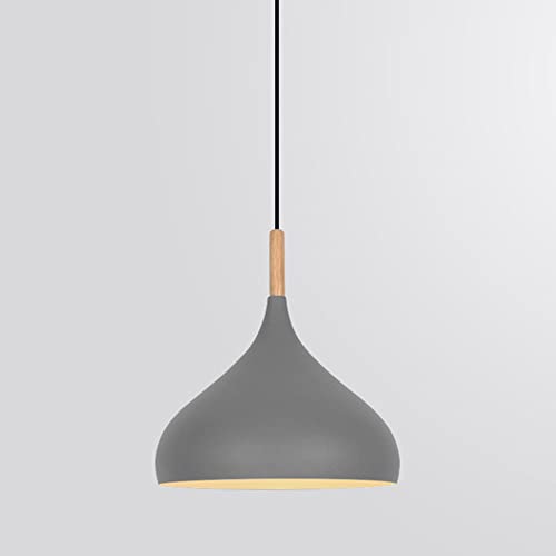 Luces colgantes de macarrones E27 para decoración interior con altura ajustable de techo