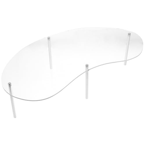 Cabilock 1 Set Clear Acrylic Cupcake Stand Cake Dessert Stand Cupcake Display Stand Candy Bar Risers Retail Display Rack Clear Serving Platter Cake Stands Pop Figure Display Stand Metal