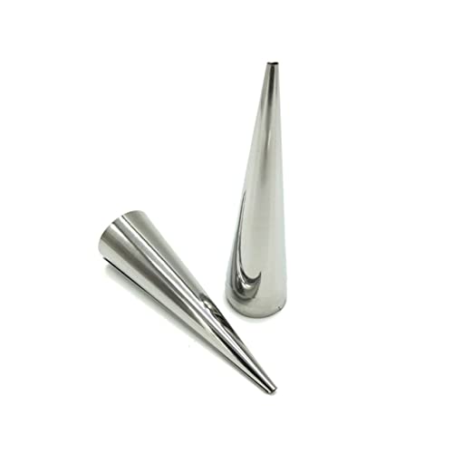 LABRIMP 10 pezzi di stampi per croissant in acciaio inox riutilizzabili per scoiattoli di pasta resistenti al calore per snack creativi e dessert lavabili in lavastoviglie