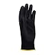 DONAU SAFETY Montagehandschuhe Handschuhe/Größe 08, 12 Paar/Kat. II/Schwarz/Handschuhe Arbeitshandschuhe aus Polyester/Polyurethan/Garten-, Builders, Mechaniker