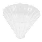 NUOBESTY 1 Satz Hitzebeständiger Glas Trichter Filter Hersteller Tropfkaffees Trichter Wiederverwendbarer Kaffee Gießen Kaffee -tropf -glas Kaffeezubehör Kaffee Machen Dropper 2 Stück