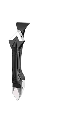Ayarlı Derz Aparatı 3 İn 1 Metal Kazıyıcılı 5 Başlıklı Fayans Derz Silikon Sıyırıcı + Uygulama Seti, M1B9K1-2610-1828-BK
