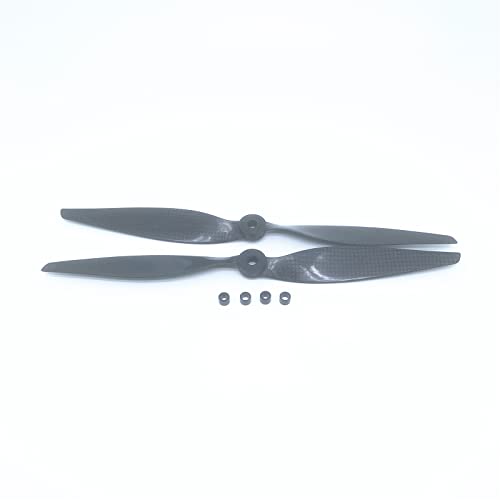 Hélices de rechange KingVal 1260 en carbone pour corriger le jello du drone RC