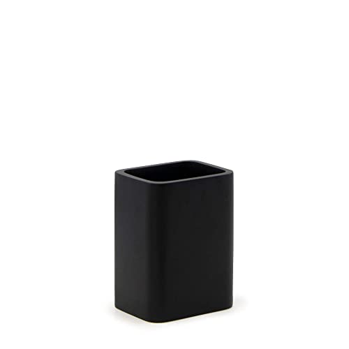 salt&pepper Copenhagen Tumbler 8 x 11cm - Black - Toothbrush Holders
