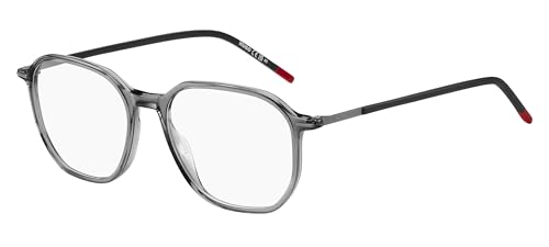 Gafas de Vista HUGO HG 1272 diseño premium masculino en gris acetato