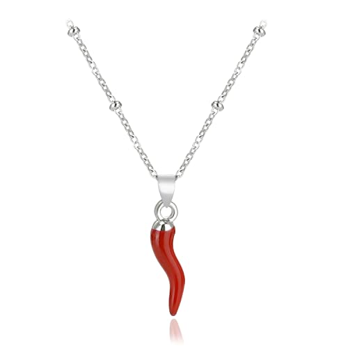 ✅ 𝐌𝐀𝐓𝐄𝐑𝐈𝐀𝐋𝐈 𝐄 𝐌𝐈𝐒𝐔𝐑𝐄 - Elegante e raffinata collana realizzata rigorosamente a mano con acciaio inossidabile di altissima qualità, vi garantiamo un alto grado di resistenza e una lunghissima durata nel tempo. Lunghezza collana 40 + 3 cm di catenella di estensione - dimensione corno 24 mm