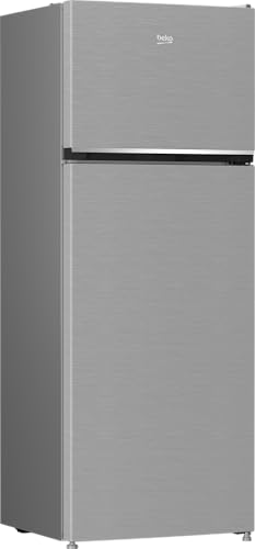 ثلاجة بفريزر علوي وتصنيف طاقة A+ مانعة للتجمد مع إضاءة ليد و...