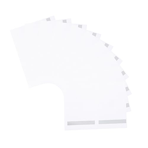 GOOHOCHY 200pcs Eyeglass Nose Pad Non- Sticker Stop Glasses Sliding Nose Bridge Pads for High-Grade Material