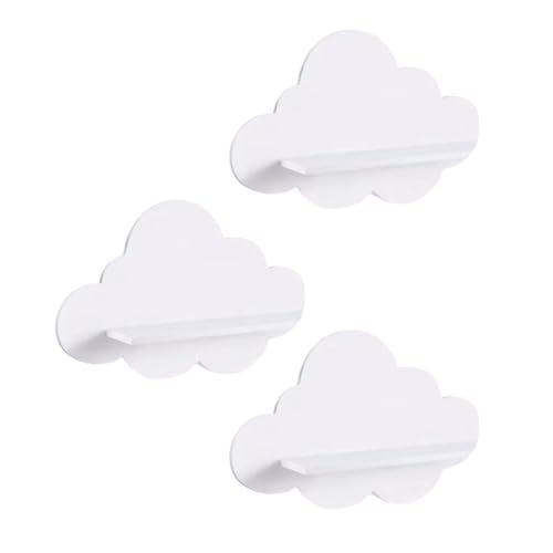 Étagères flottantes nuage rangement mural esthétique et présentoir - 2