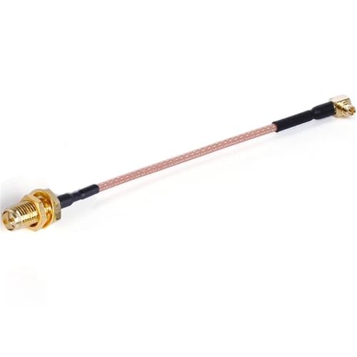 Adaptador MMCX a SMA de 10cm para mejorar el alcance de vídeo en drones de carreras 1