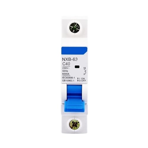Disjoncteur monophasé NXB-63 interrupteur pneumatique DZ47 protection surcharge 100A