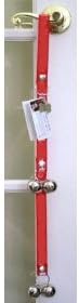 Poochie Training Bells Candy Cane Stripe Designer Doggie Doorbell 95% Success Rate !!