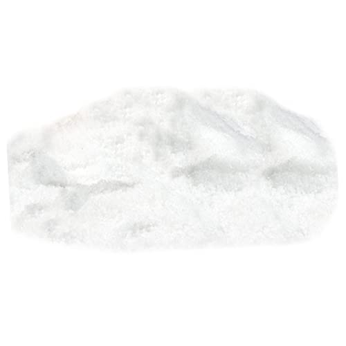 KONTONTY 1pack Cotton Snow for Christmas Decor Fake Snow for Holiday Tree Village Display for Festive Atmosphere Easy to Safe Versatile