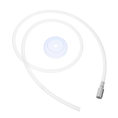 POPETPOP Accesorios Para Bebederos Con Tubo De Silicona De Repuesto y Peso De Acero Inoxidable Para Dispensador De Agua Eléctrico y Manguera De Agua Potable