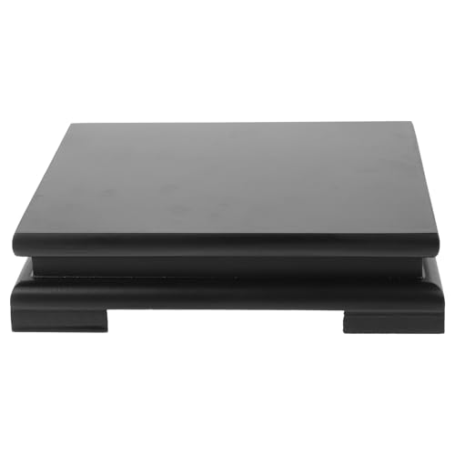 DECHOUS Support Pot Fleur Bois Multifonctionnel Socle Stable pour Plantes Intérieur et Extérieur Riser pour Pots Aquarium et Décorations Présentoir Élégant pour Balcon Bureau et Jardin