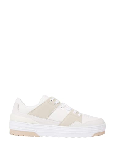 Baskets basses TH Lo Basket Tommy Hilfiger FW0FW07309 sneakers blanches en cuir - 2