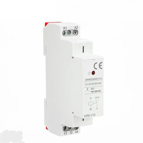 Relais de commutation modulaire GR8-208 sur Rail Din pour une installation électrique fiable
