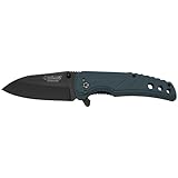 Camillus Impulse II 7.75' Compact Durable Rust&Corrosion-Resistant AUS-8 Stainless Steel Drop Point Everyday Carry Folding Knife with G10 Handle & Pocket Clip
