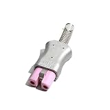 Aluminum Shell Band Heater T727 High Temperature Resistance Ceramic Socket with Spring for Electric Heating Coil(Silver,5mm Hole)