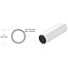 CRL Mill Aluminum 1-1/2" Schedule 40 Pipe Rail Tubing - 240" by CR Laurence