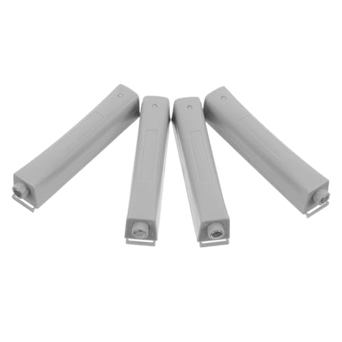 Abaodam 4pcs Push to Open Cabinet Hardware with Hidden Push Catch Mechanism Rebound Door Opener Latch for Closet and Kitchen Cabinets Tool-Free Installation