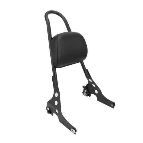Dossier passager moto amovible avec coussin de sissy bar noir pour Sportster XL 883 1200 2004-2023