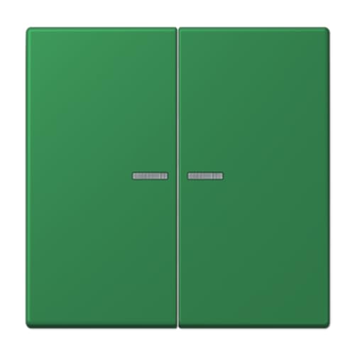 Double touche avec viseur JUNG LC995KO5219, plaque de commande durable
