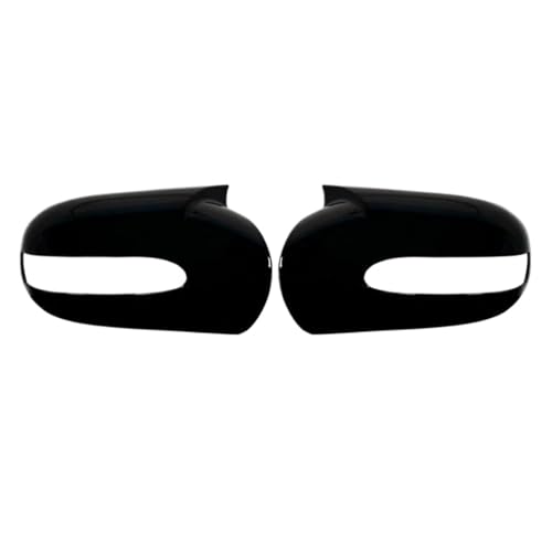 Coque de rétroviseur intérieur noir brillant pour Mercedes Classe E W211