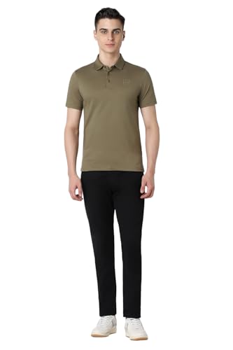 Image of Van Heusen Men's Solid Slim Fit T-Shirt