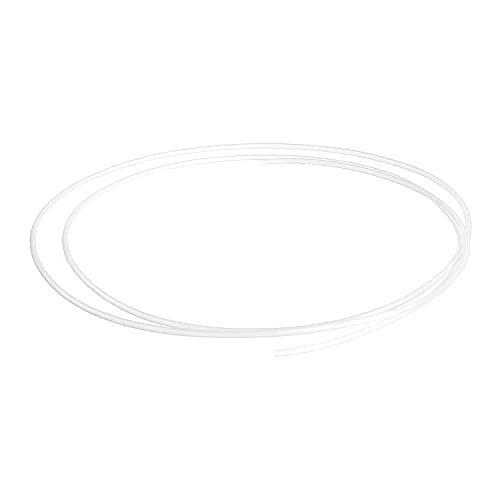Image of Othmro PTFE Teflon Bowden Tube 3.28ft-1.6mm ID x 2mm OD-Milky White Connector Tubing for 3D Printer-1PCS