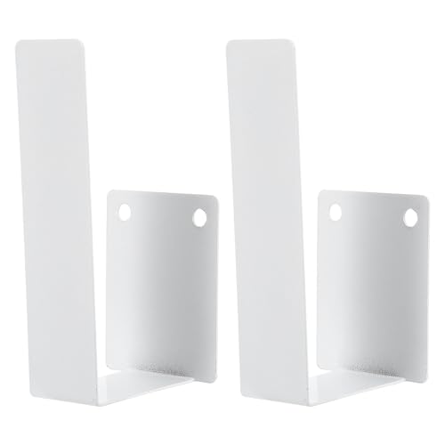 Soporte para Balanza de Baño de Pared 2 piezas Blanco miniatura 1