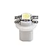 RBoand 10Pcs T5 B8 5D 5050 SMD White LED Dashboard Dash Lamp Instrument Light Bulbs Compatible With Many Kinds Of Cars