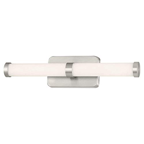 Best Promo George Kovacs P574-084-LLED Bath, 21 Watt LED, Brushed Nickel