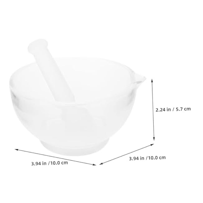 1 Set Garlic Pestle and Grinding Bowl Ergonomic Crush Pot for Seasoning and Spice Preparation Kitchen Versatile Household Tool for Garlic Chili and Medicine Grinding