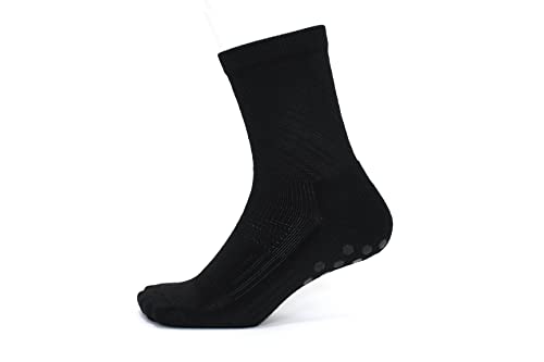 Image of Finger Football Toe Socks with Non Slip Sticky Grip for Men Women Athletic Socks Soccer Tennis Basketball Golf Badminton