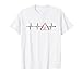 Camping Heartbeat Glamping Camping Tentes Camping T-Shirt