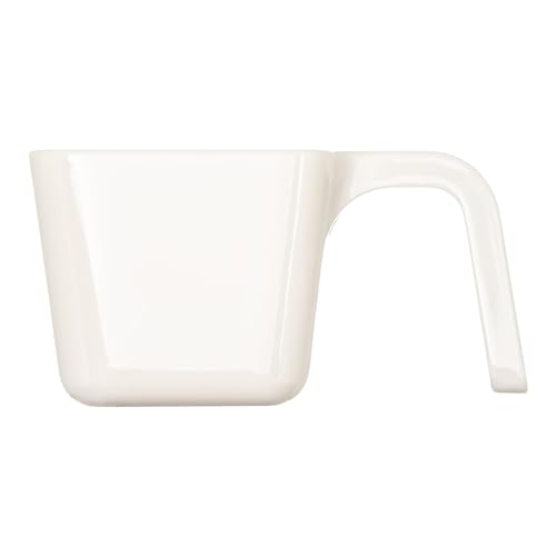 Vaso blanco de policarbonato 9.5 Oz miniatura 1
