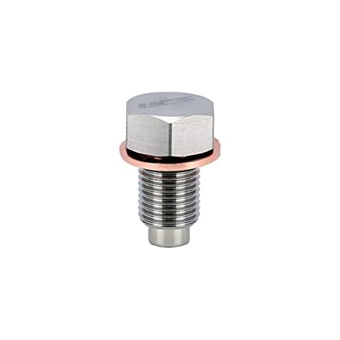 HPS Performance Stainless Steel Magnetic Oil Drain Plug Bolt MDP-M12x150 Cover