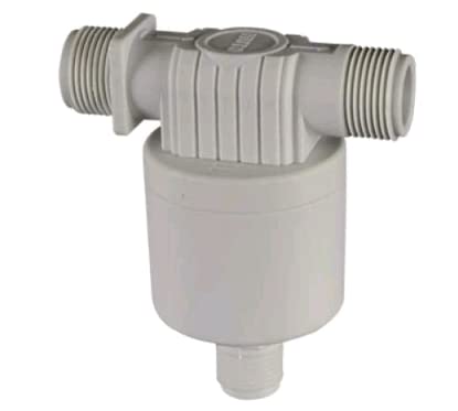 1 / 2IN 3 / 4IN 1 pouce contrôleur de niveau d'eau automatique robinet à tournant sphérique à flotteur réservoir d'eau solaire tour d'eau vanne de commutation d'entrée d'eau de piscine-4 filtre