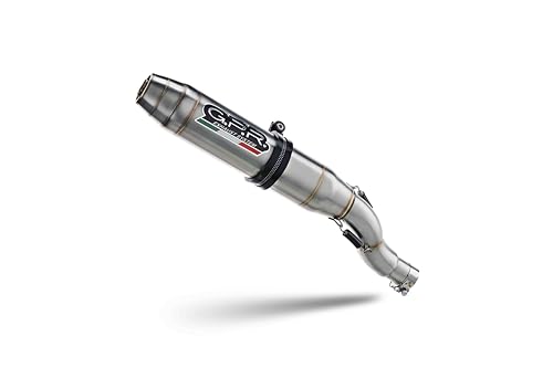 Pot d'échappement GPR Compatible avec Keeway Rkf 125 2021-2022 e5Echappement complete homologué catalysé Deeptone Inox