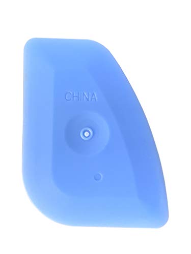 Zenign (4pack) Best Hard Plastic Multi-Purpose Scraper Tool (Label/Sticker Remover, Non-Scratch Decal Bubble Remover, Kitchen Scraper) (4)