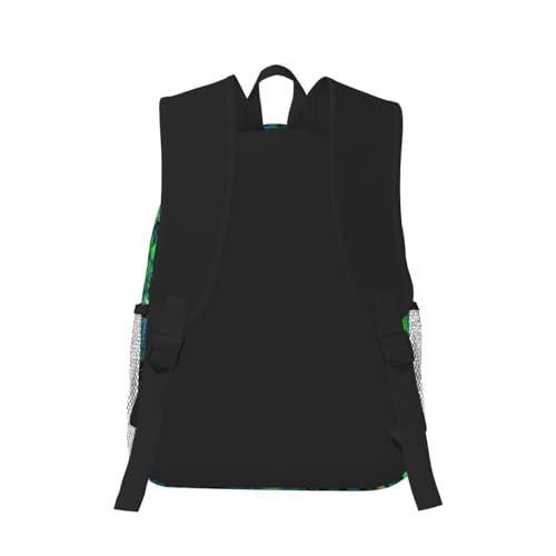 BREAUX Abalone Nacre Print Lightweight And Comfortable Duffel Bag, Casual Daypack, Multipurpose Backpack3