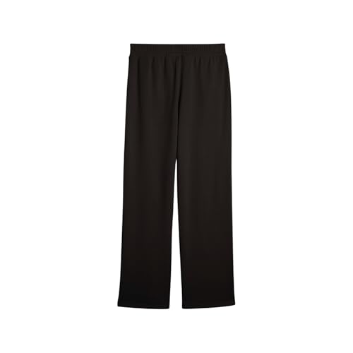 Image of Puma Women's Essentials Small Logo Fleece French Terry Sweatpants, Puma Black SS25, Large