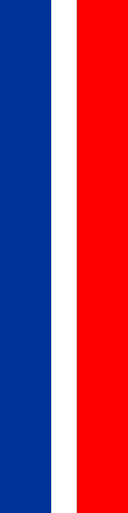 Drapeau portrait Schaan d'excellence en tissu résistant 2.4m²