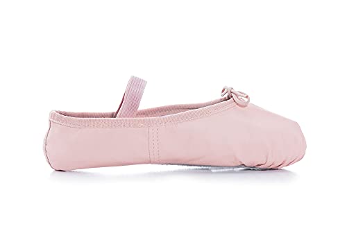 Theatricals Girls Princess Full Sole Leather Ballet Shoes3