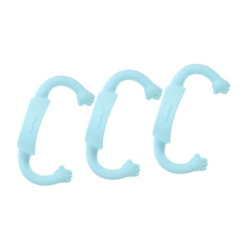 JOINPAYA 3pcs Silicone Bottle Handle for Easy Feeding Comfortable Design for Milk Bottles for Transitioning Cup Fit for All