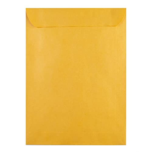 Hilroy Kraft Envelopes, 9" x 12", Press-it Seal-it Closure, 25 Per Pack (76044) image 1