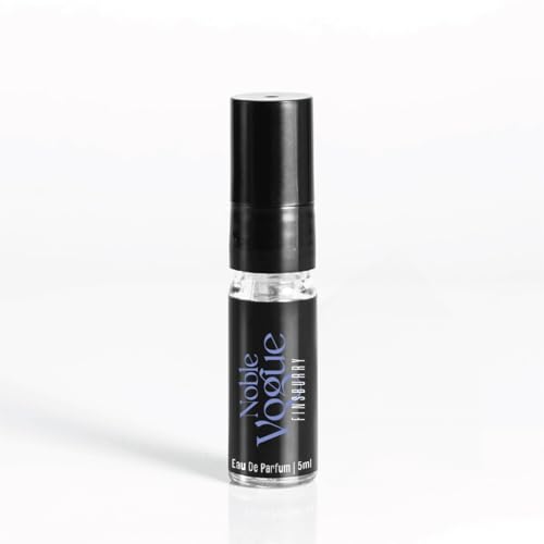Image of Finburry Noble Vogue Eau De Parfum Luxury Unisex Mini Perfume Spray for Men & Women Long-Lasting Premium Fragrance with Elegant Aromatic Notes Pocket-Friendly Travel Size Scent Ideal for Gifting & Daily Us (Rosemary - 5ml)